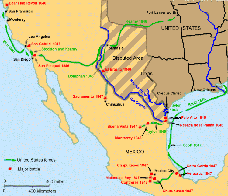 Battle Sites - Mexican-American War